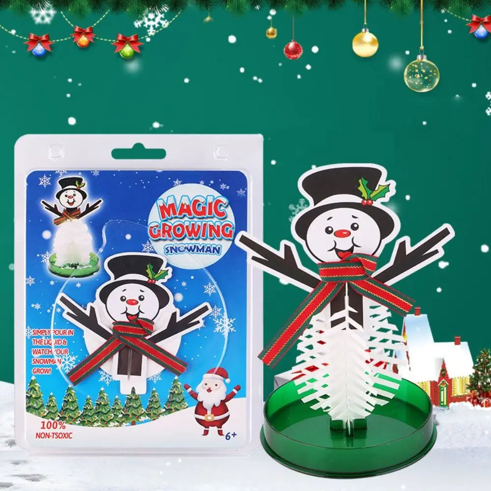 Magic Growing Christmas Tree DIY Fun Xmas Gift Toy for Adults Kids Home Festival Party Decor Props Mini Tree