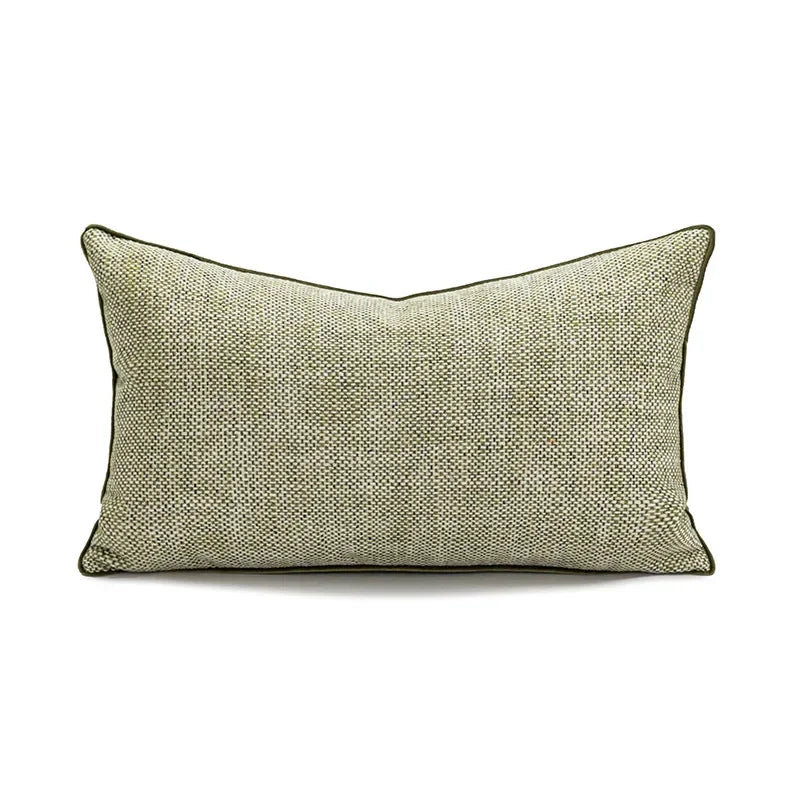 Nordic Green Light Luxury Pillow Cover Decorative Modern Minimalism Pillow Cases Home Living Room Sofa Bedhead Cushion Covers